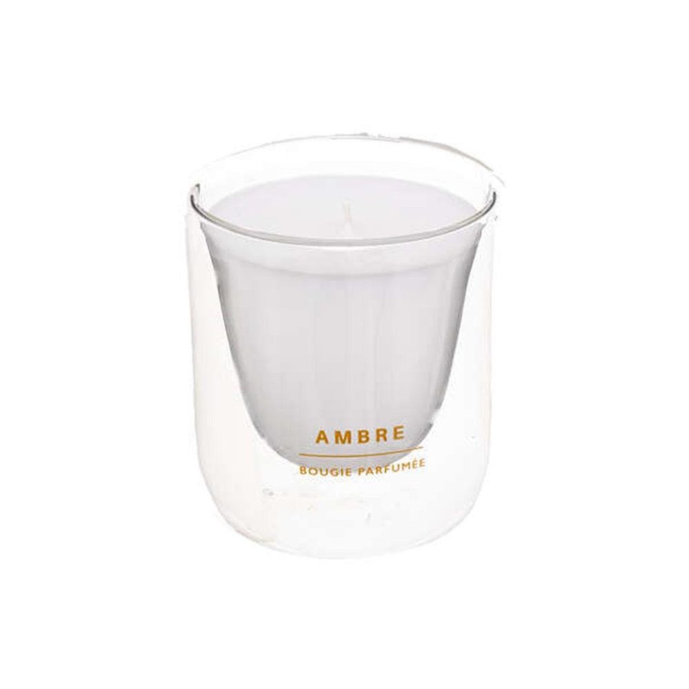 BOUGIE Bougie parfumée en verre ilan 130g ambre, par COMPTOIR DE LA
